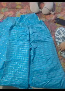 Libas Blue 💙 Suit With Dupatta And Plazo
