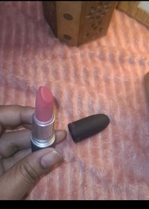 Mac Powder Kiss Lipstick Shade A Little Tamed