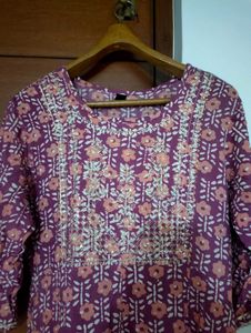 Purple And Pink Kurta 💜