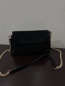 Mango Suede Crossbody Bag