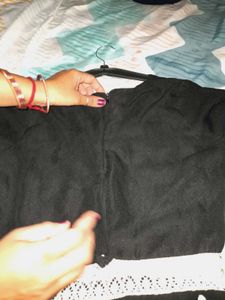 Black V-Neck Dress