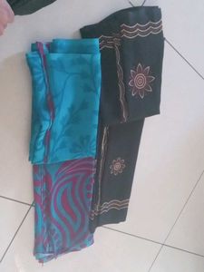 Black &amp; Blue Sarees