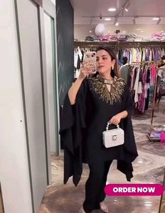 Black Kaftan Dress