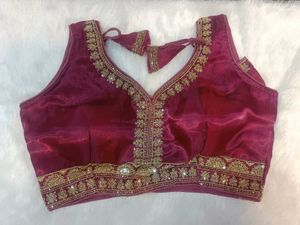 Elegant Maroon Blouse
