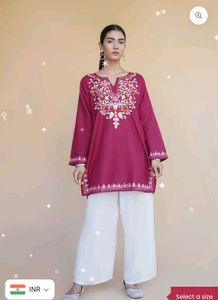 Elegant Embroidered Kurta
