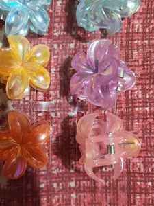 Flower Hair Clips