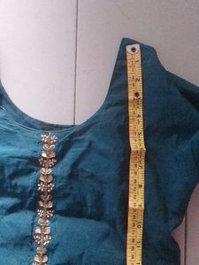 Blue Embroidered Salwar Kameez