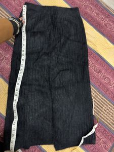 Fur black korean Skirt