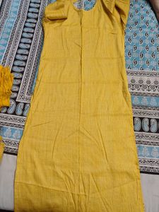 Golden Palazo Suit