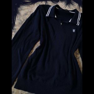 Japanese Aesthetic Collared Full Sleeve T Shirt