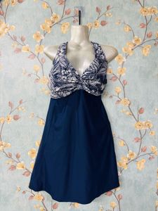 Blue Full Coverage Swimsuit