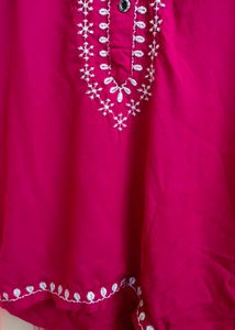 Pink Kurti Top 💗💗