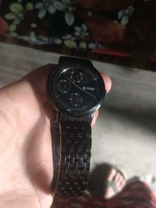 Titan Black Watch