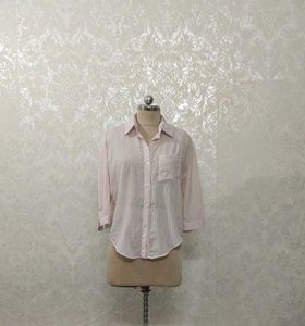Light Pink Button-Down Shirt