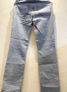 Mango light Grey Denim Jeans