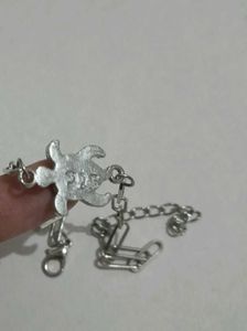 925 silver Turtle Charm Bracelet