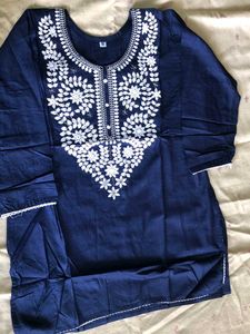 Elegant Embroidered Kurta