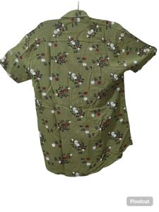 Zara Man Floral Print Shirt