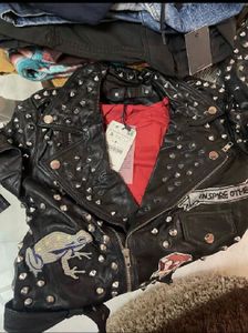 Zara Leather Jacket For Girls