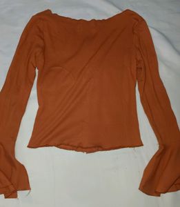 Lettuce Trim Frill Top