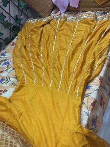 Elegant Orange Kurta Set
