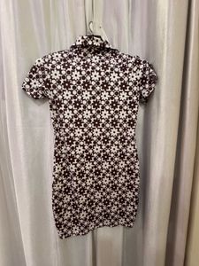 Brown casual/ semi-formal bodycon dress