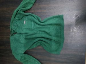 Forest Green Grunge  Sweater