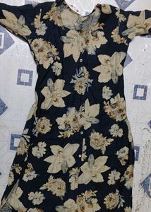 Floral Print Casual Dress