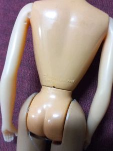 Barbie 1987 Doll body with random head.