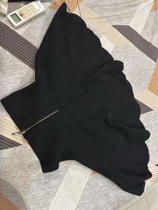 Skater Black Skirt