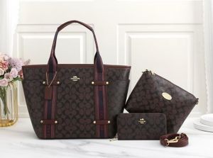 Coach Tote Bag with Wallet and Pouch