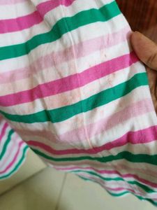 Fame Forever Striped Frock For Girls