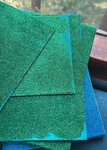 26 Pc A4 Size Glitter Foam Sheets For Craft Purpos