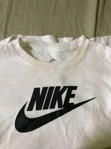 Sale📍📍Combo Of Nike Tshirt N Denim Mini Skirt