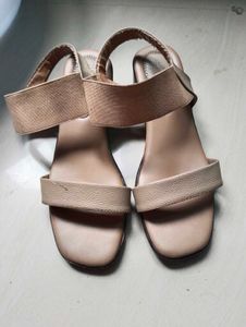 Beige Flats &amp; Sandals