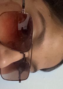 Square Shape Sunglasses In Brown Shade