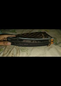 Checkered Wallet For Women
