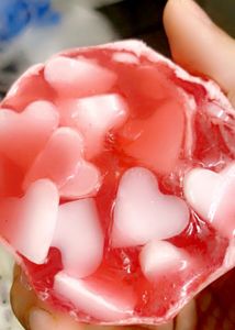 Rose Jojoba Glycerin Heart Soap