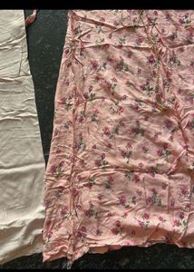 Floral Pink Kurta Set