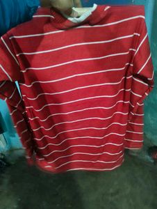 Striped Long Sleeve Sweatshirt