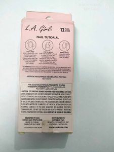 L.A. Girl So Shiny French Tip Nails