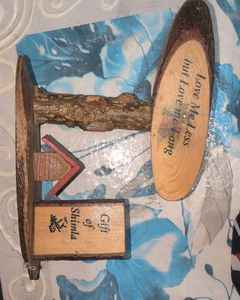 Wooden 'Gift of Shimla' Decor