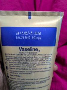 Vaseline Gluta Hya Serum In Lotion Nonsticky