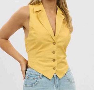 Yellow waist coat
