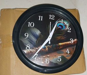 Wall Clock In Basuri Theme