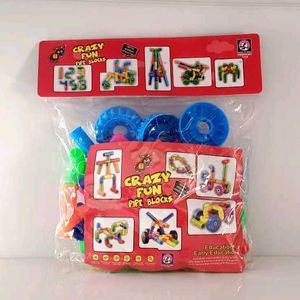Pipe Building Blocks Game