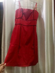 Ravishing Red With Black Sash ♥️