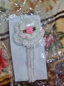 Crochet Flower Hair Accessory