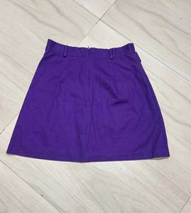 Cute Purple Mini Skirt
