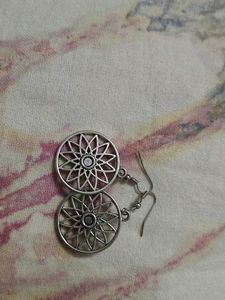 Jaipur Anti Tarnish Silver Earrings
